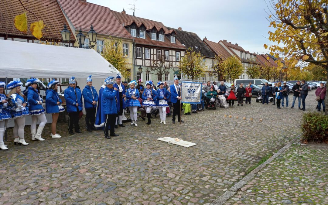 11.11.2022 11:11 – Rathaussturm in Friesack